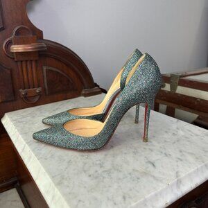 Christian Louboutin Iriza 100 Mini Glitter size 37.5
